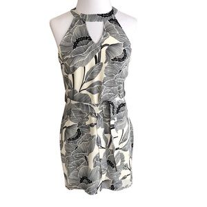 OXFORD SUNDAY BLACK AND WHITE SLEEVELESS DRESS SIZE SMALL